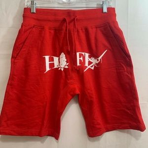 Hi Fly NWOT Mens Jogger Shorts in Red Size Small